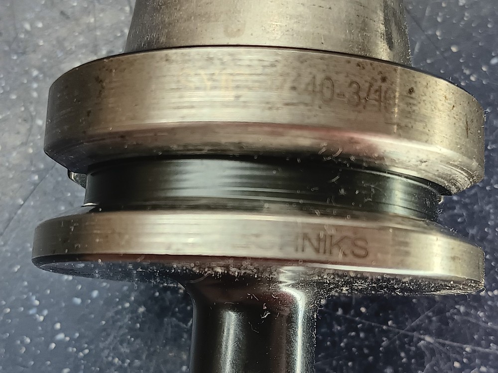 Techniks BT40 3/16" ID Solid End Mill Tool Holder SYIC-17140 Lathe Tooling .1875