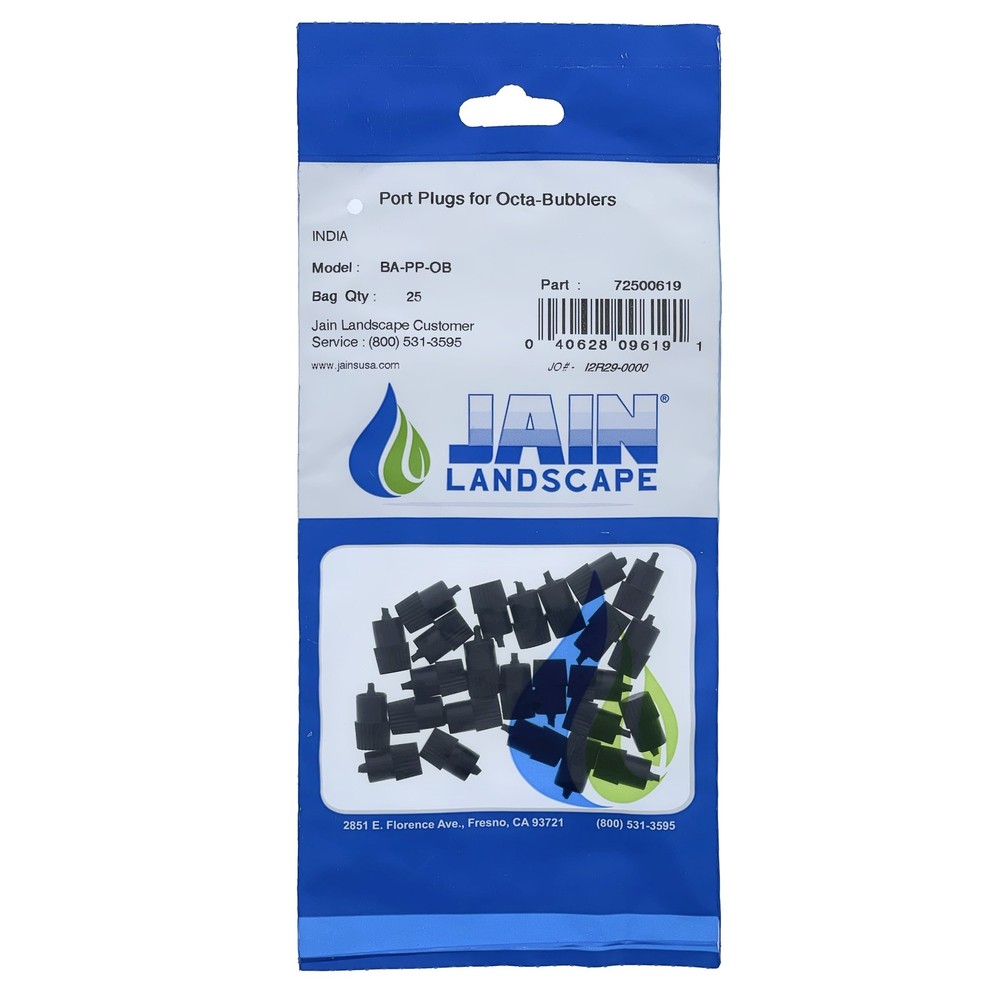 Jain Octa-Bubbler Port Plugs