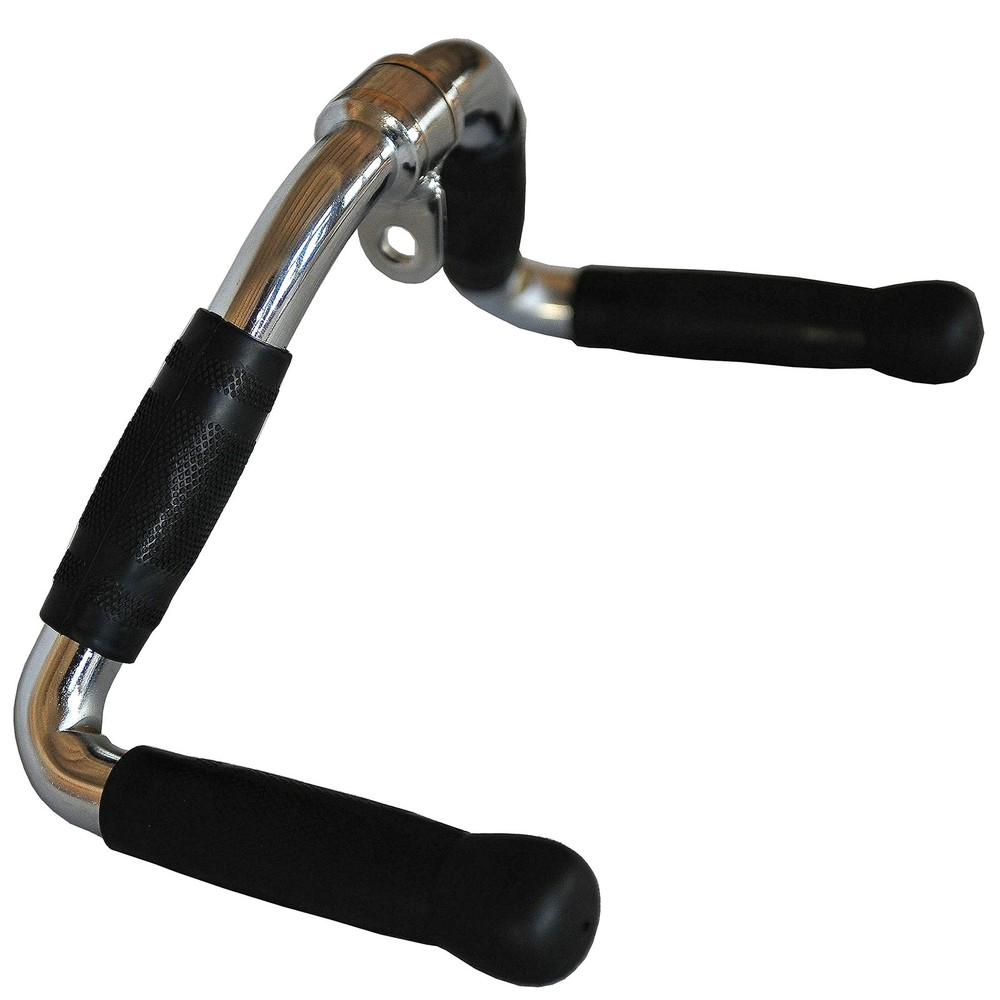 LAT Cable Machine Attachment Versatile Tricep Curl Pulldown Bar with Revolvin...