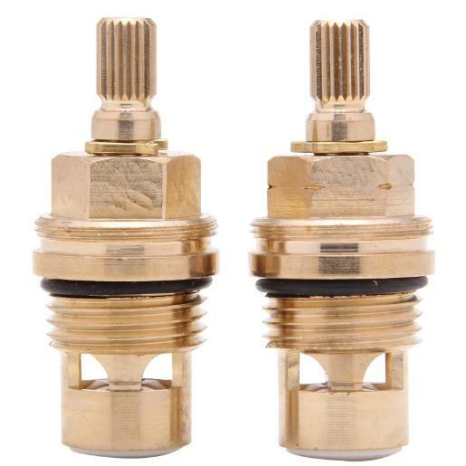 for Grohe Ceramic Hot & Cold Stem  Small base 5/8" Pair