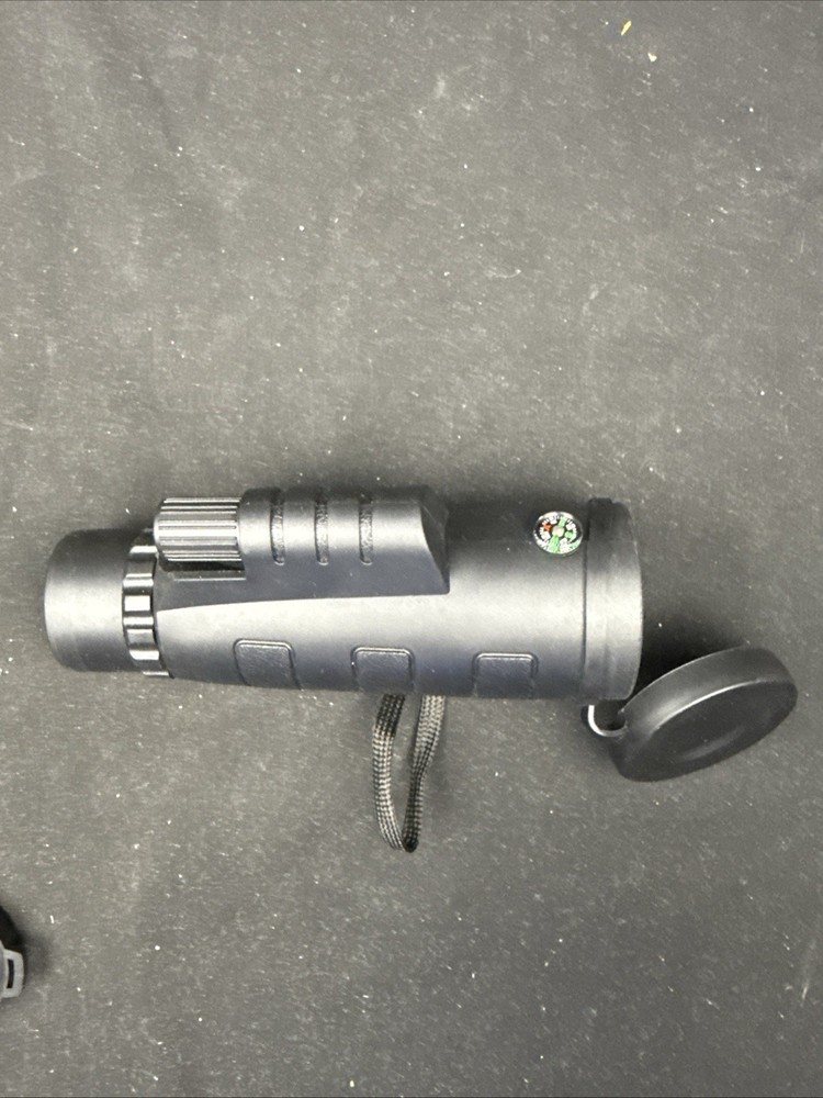 Monocular Scope with Compass Strap Caps Birding Hunting