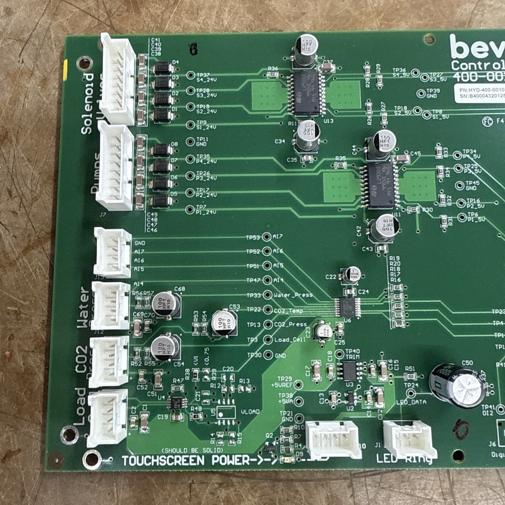 Bevi Control Board HYD-400-0010 Rev 3