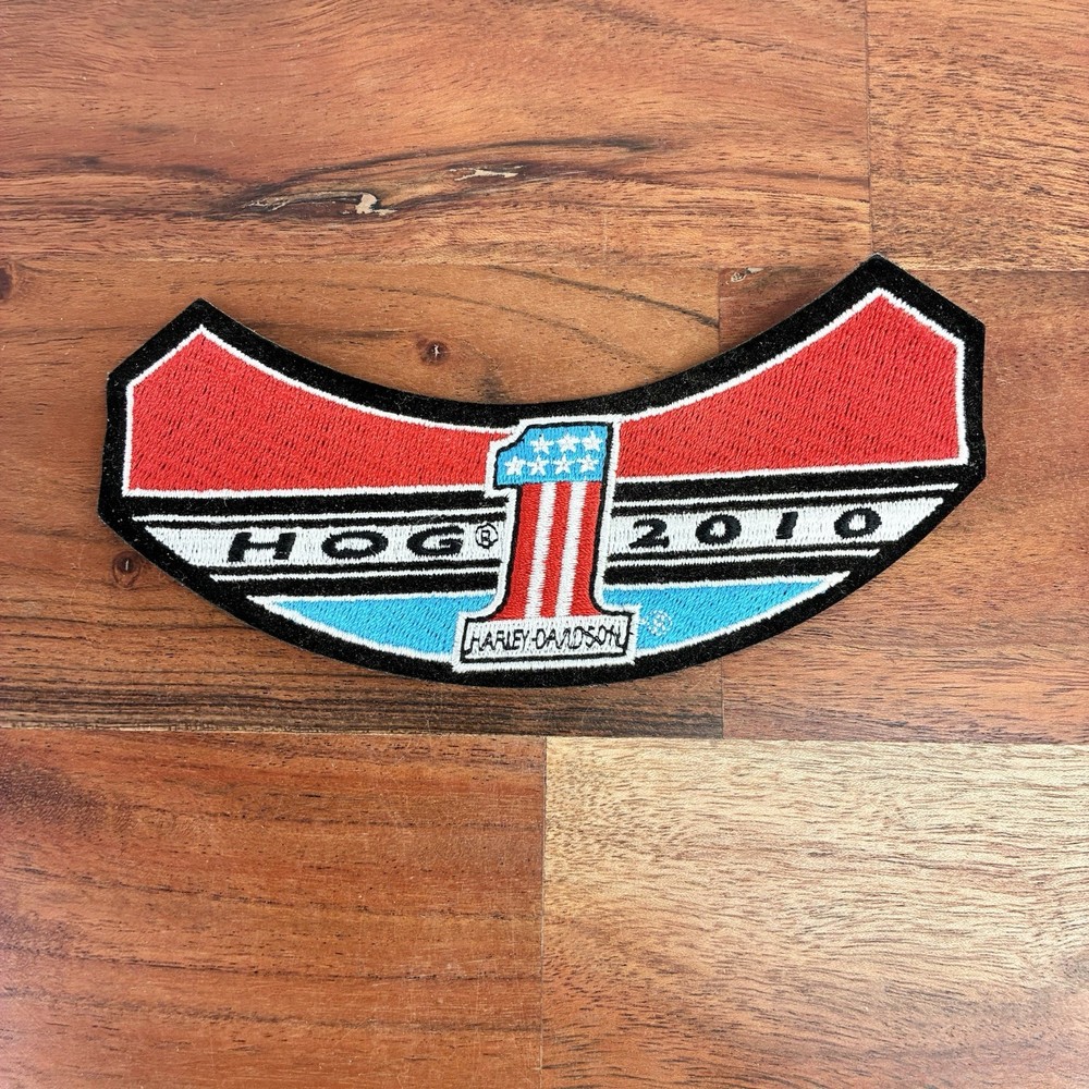 Harley Owners Group HOG 2010 Patch Member Rocker Patch