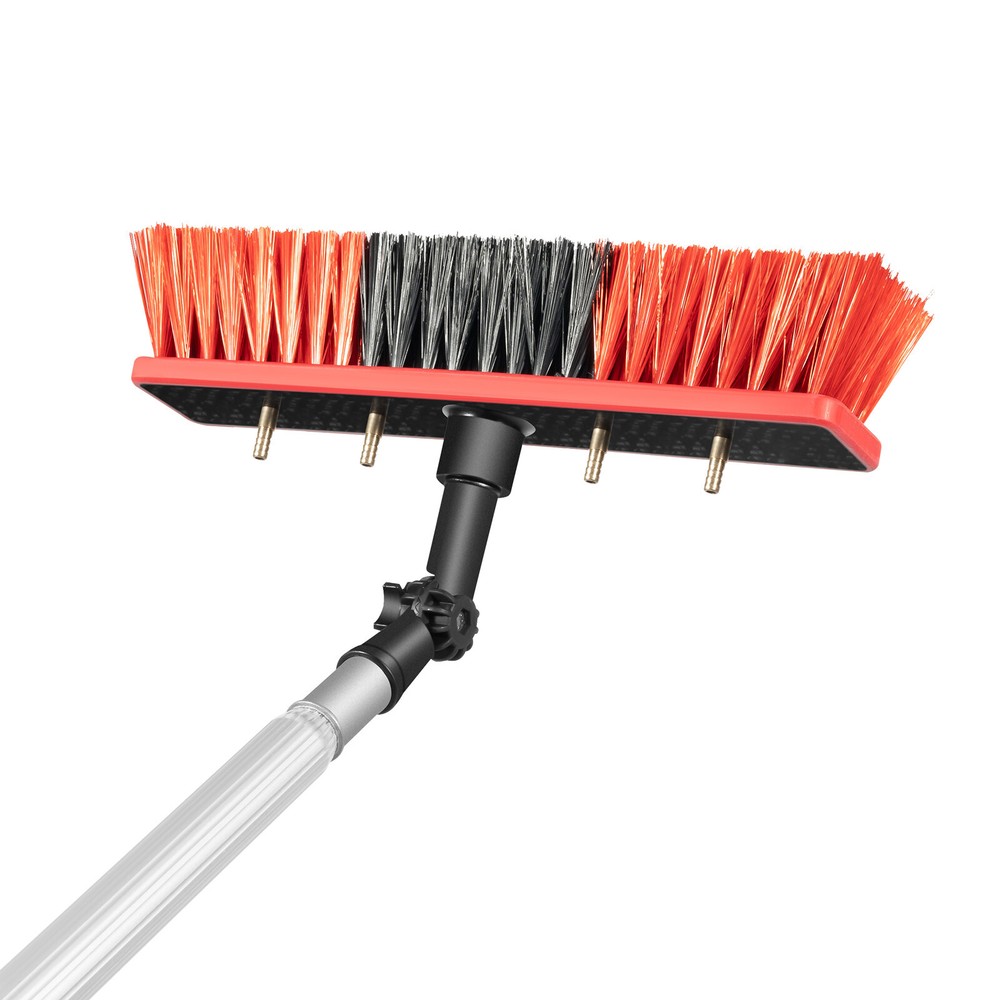 26 FT Window & Solar Panel Cleaning Brush Water Fed Pole Clean Washing Tool