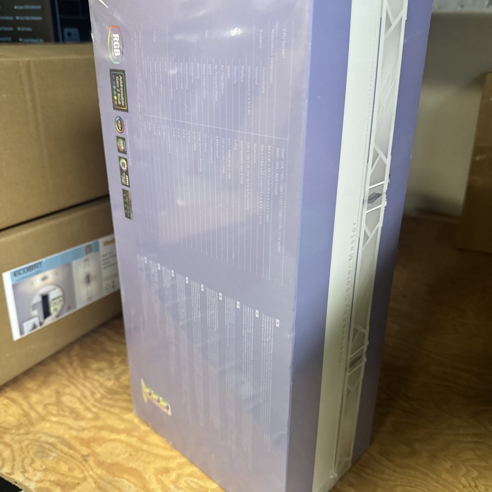 Cooler Master MasterLiquid 360 ATMOS White Processor Liquid Cooling Ki