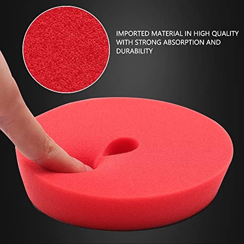 Buffing Polishing Pads, 6'' Orbital Buffer Pads Hook and Loop Buffing 150mm