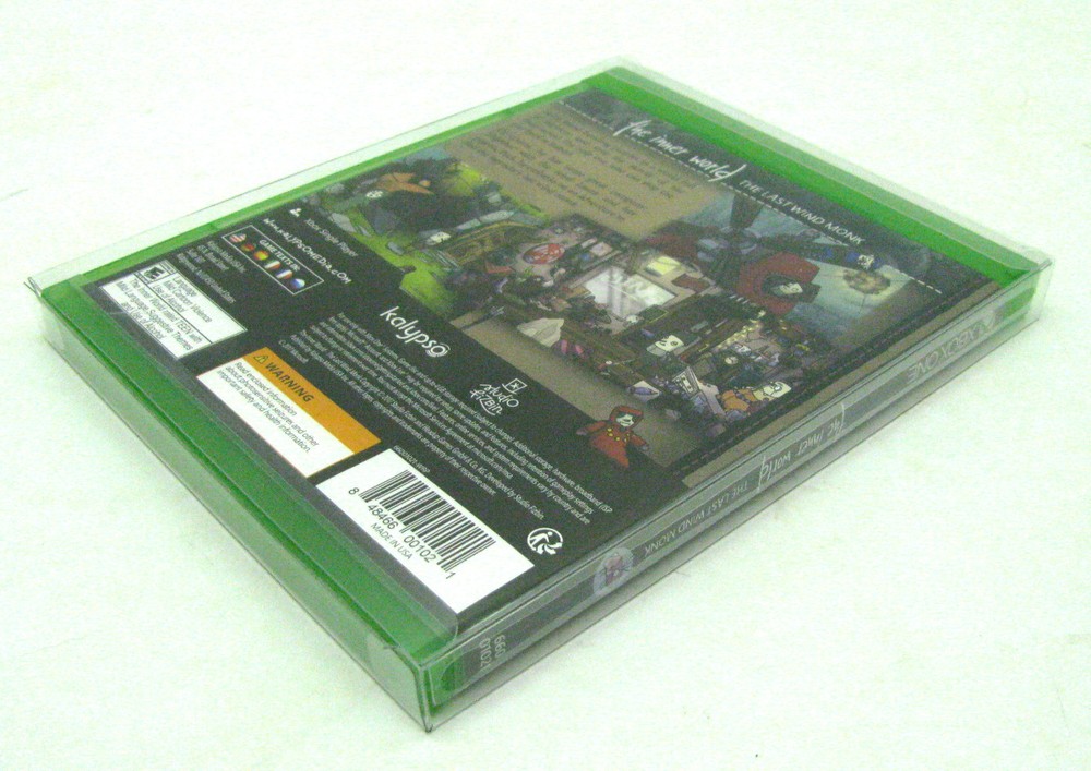 1X MICROSOFT XBOX ONE CIB GAME -CLEAR PLASTIC PROTECTIVE BOX PROTECTORS CASE