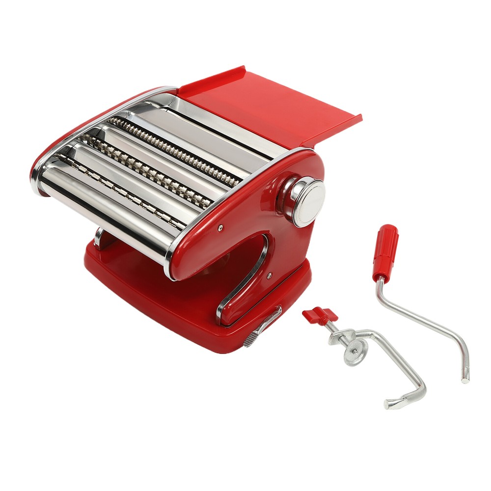 401 Stainless Steel Pasta Maker Machine With 6 Adjustable Thickness Settings