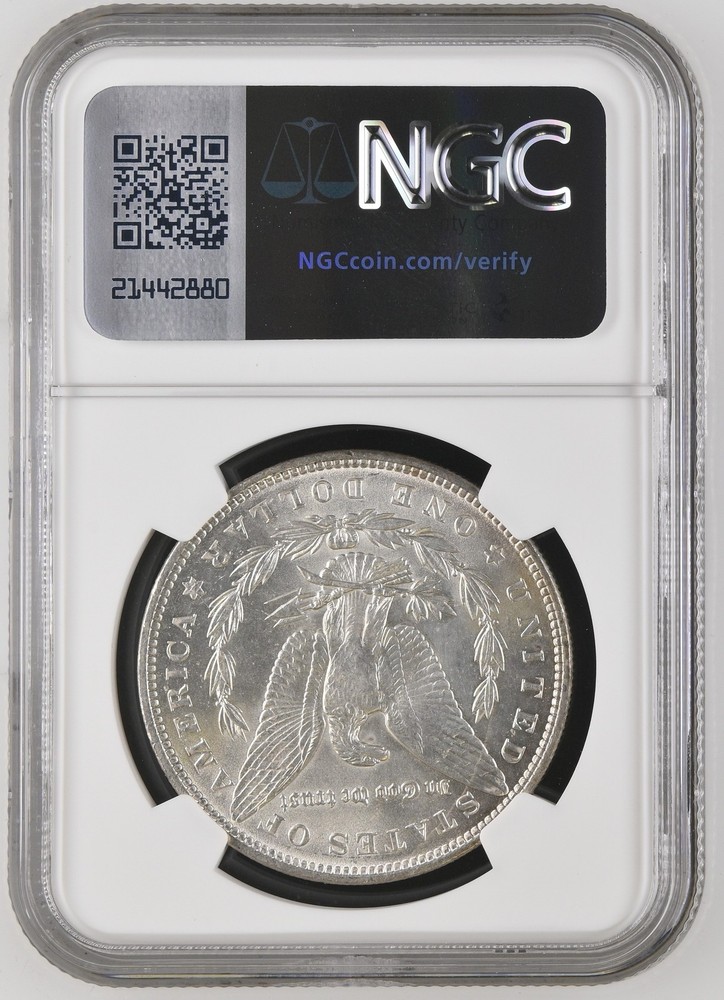 1890 Morgan Silver Dollar NGC MS-63