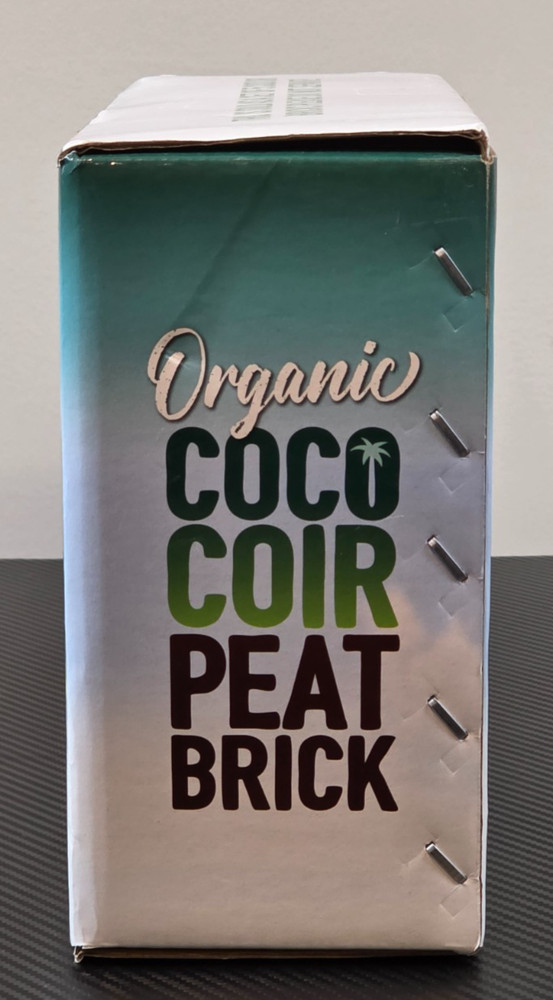 Vivlly Compressed Organic Coco Coir Peat Bricks 5-Pack, Suitable for all Plants