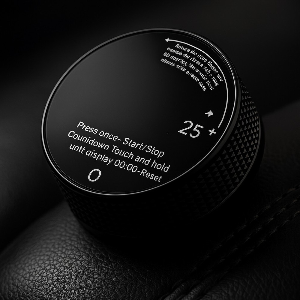 JUNVIL JW-3102 Digital Kitchen Timer – Large LED Display, Magnetic Back,...