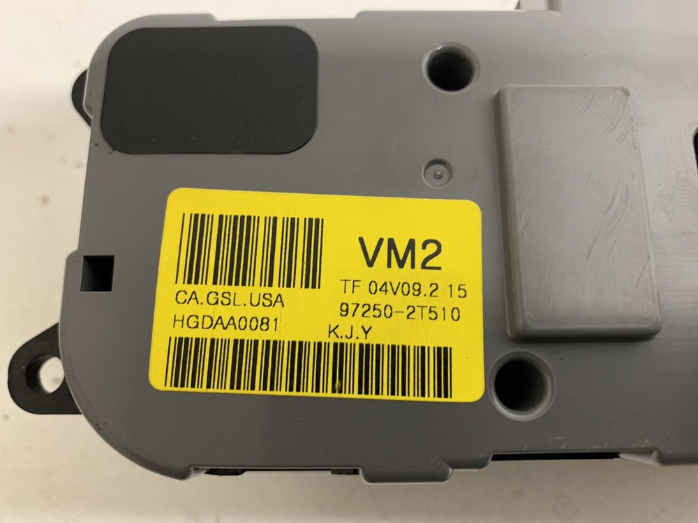 2011-2013 Kia Optima Heater A/C Temperature Climate Control Switch Panel HVAC