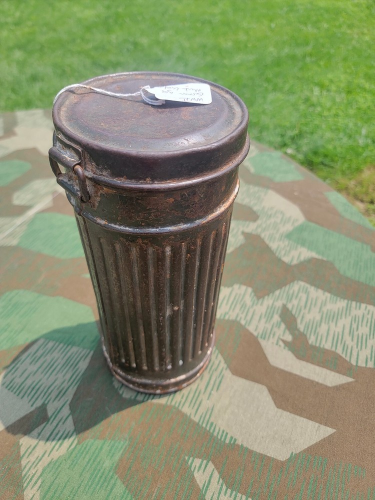 German Gas Mask Canister