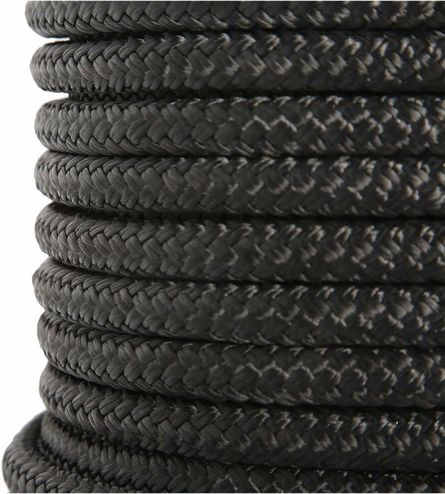 NovelBee 1/2"X 150' Double Braid Nylon Anchor Line with Stainless Thimble