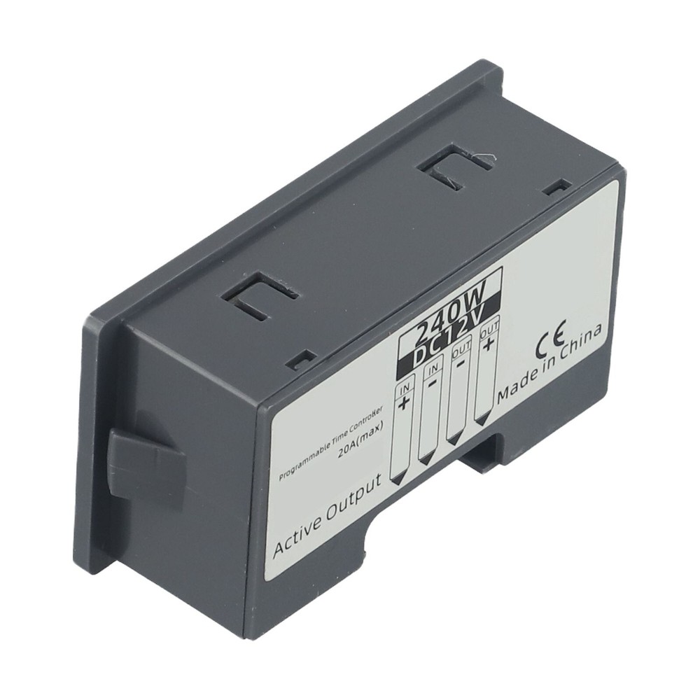 Digital Timer Relay Switch Module 12V DC Time Delay Control LED Display