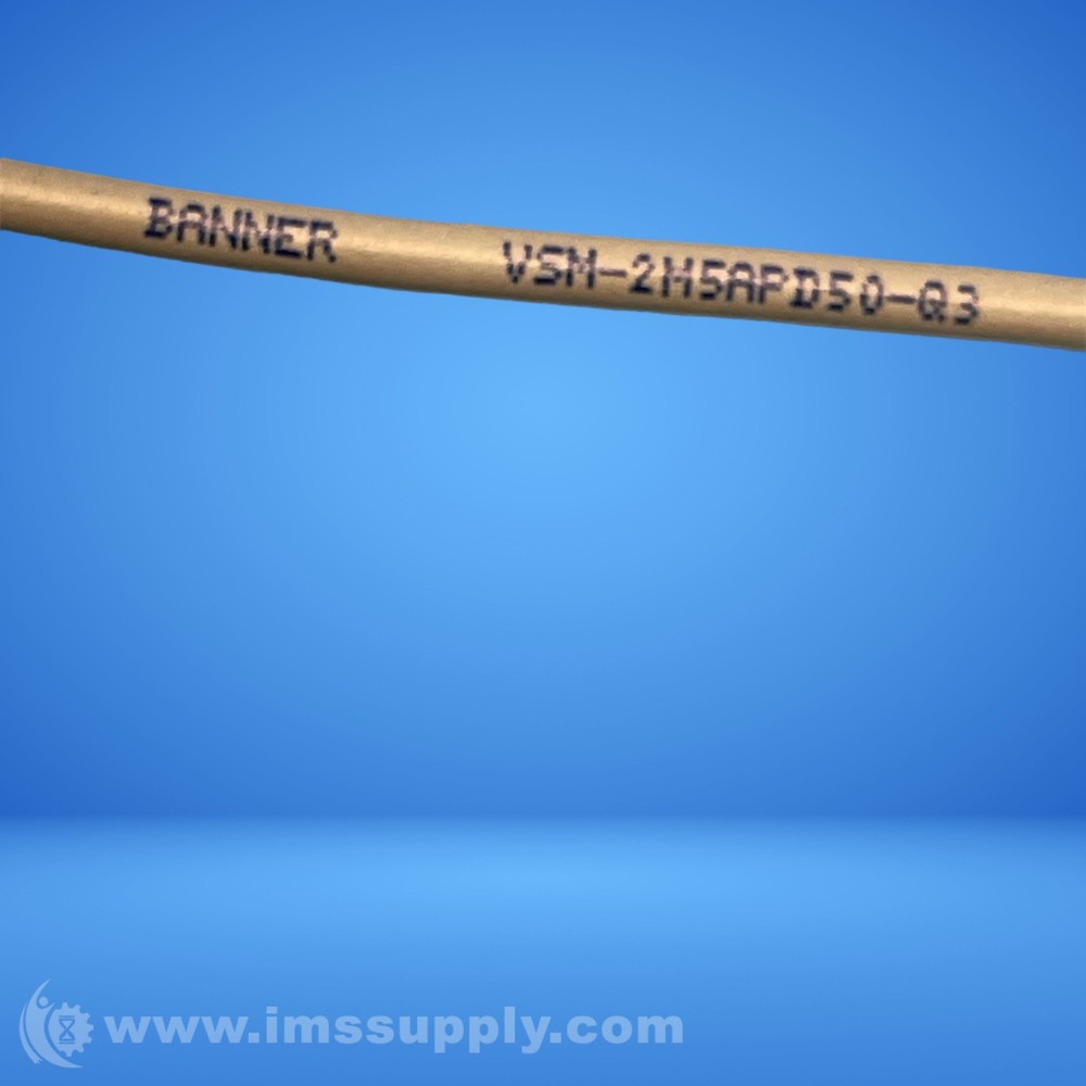 Banner Engineering Corp. VSM-2M5APD50-Q3 Diffuse Optical Sensor FNIP