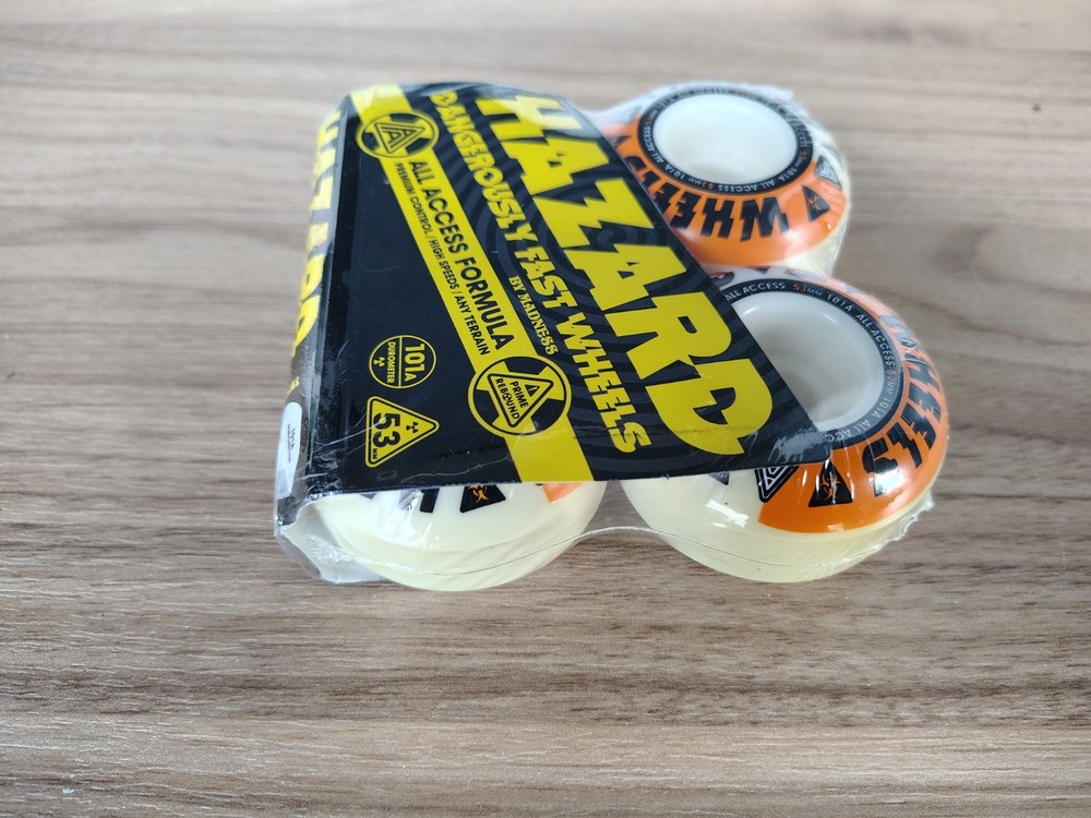 NEW Tensor Skateboard Trucks With Hazard Wheels