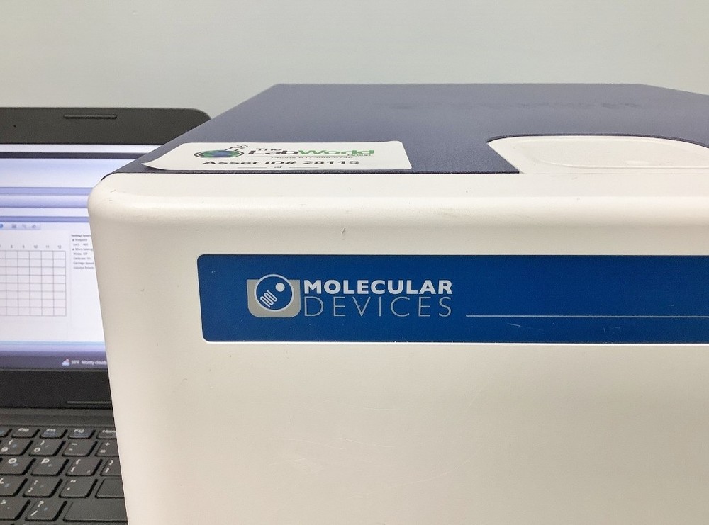 Molecular Devices SpectraMax ABS Plus Microplate Reader with Warranty SEE VIDEO