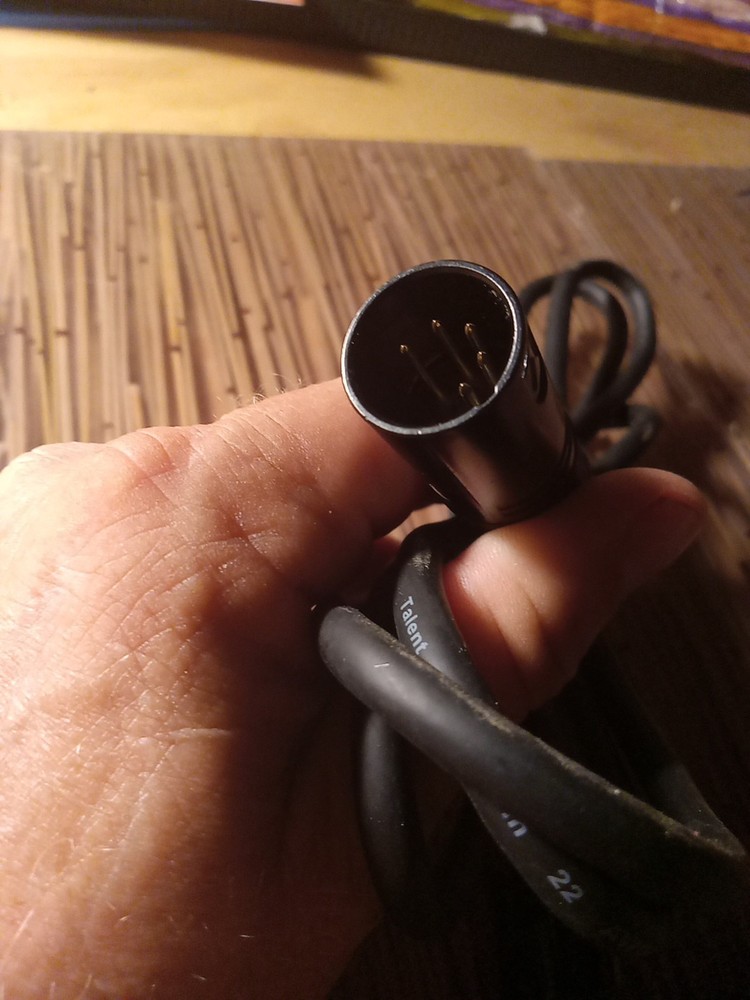 5 Pin DMX Lighting Cable