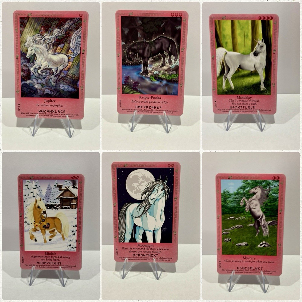 Bella Sara Mythology Complete Set- English Language -Mint Condition