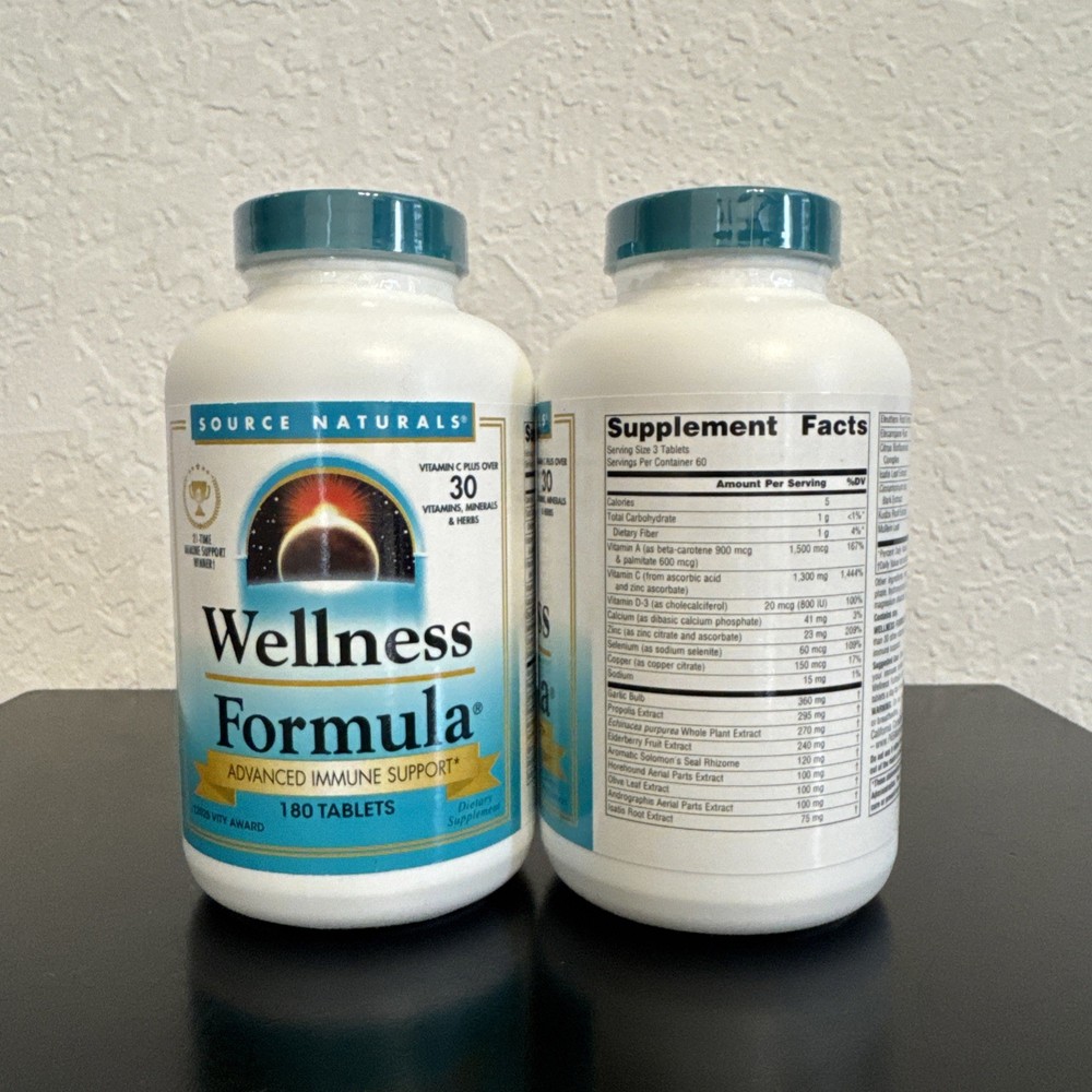 Source Naturals Wellness Formula Advanced Immune Support* 360 Tablets