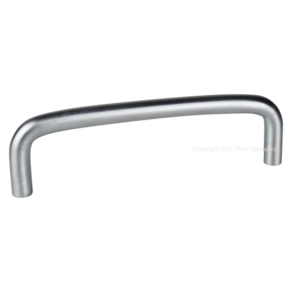(10-Pack) 4" Elements Torino S271-4BC Brushed Chrome Cabinet Pull Handle