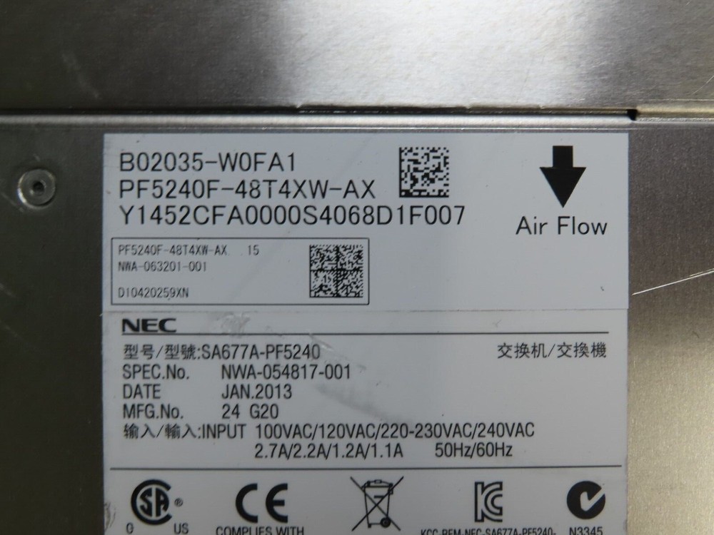 NEC Univerge PF2540