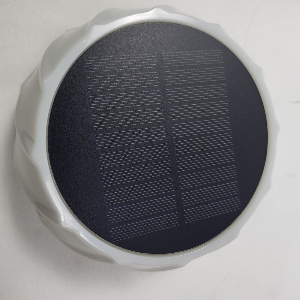Floating Solar Pool Light With Chlorine Tablet Box Static Color Modes Remote