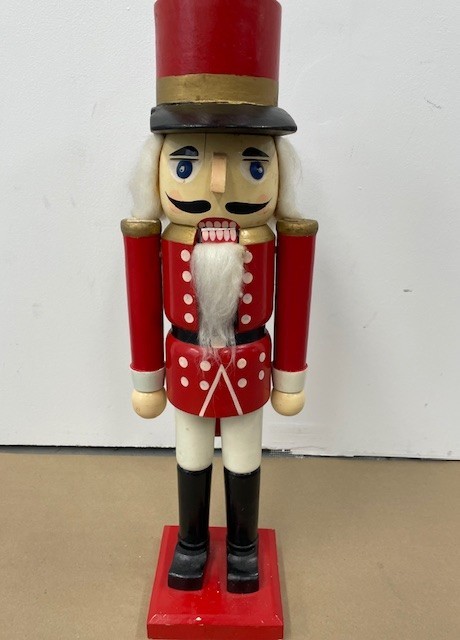 1989 20" Wooden Christmas Nutcracker--See Description!!!