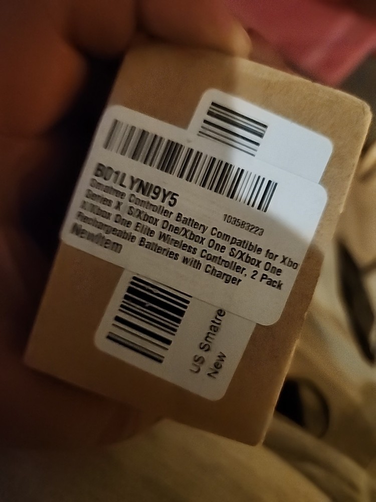 NEW SMATREE (2) BATTERY AND CHARGER FOR XBOX CONTROLLER