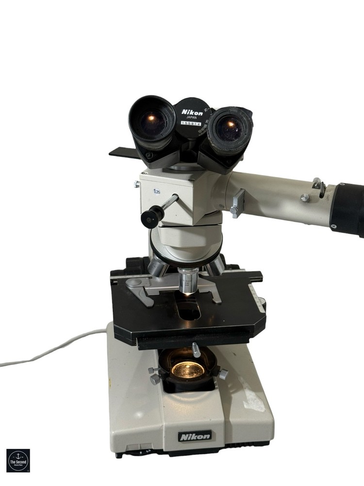 Nikon Labophot LAB MICROSCOPE w/ 5 Objectives
