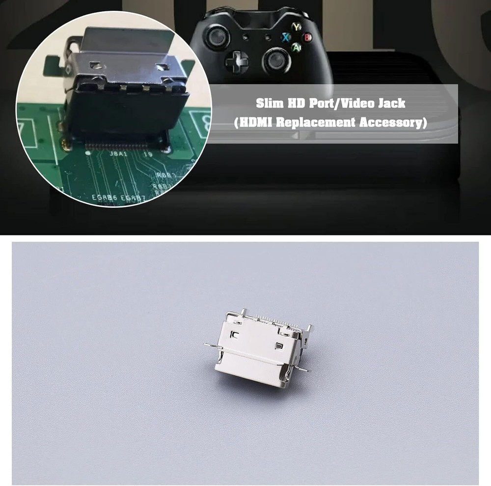 For Microsoft Xbox One S Replacement HDMI 2.1 Port Connector Dock Socket LOT