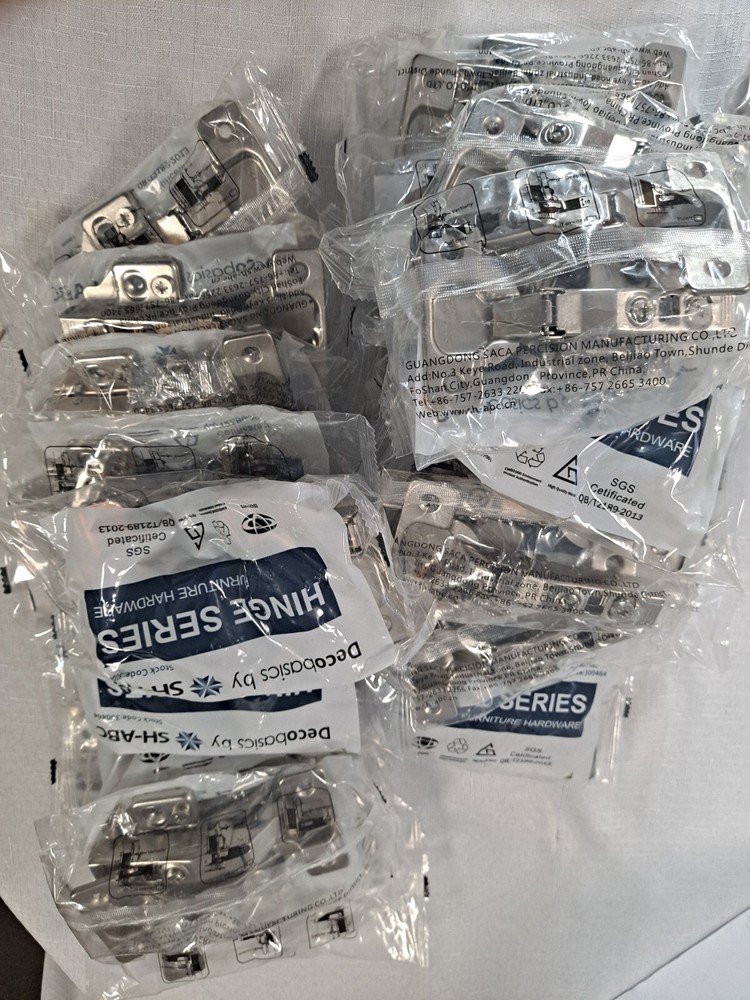 Decobasics Soft Close Cabinet Hinges 25 Sets