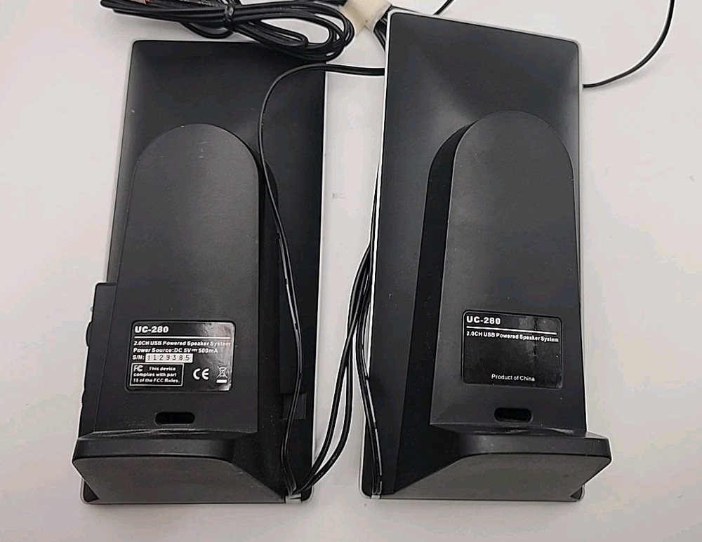 Durabrand 2 Channel USB Powered Computer Speakers UC-280