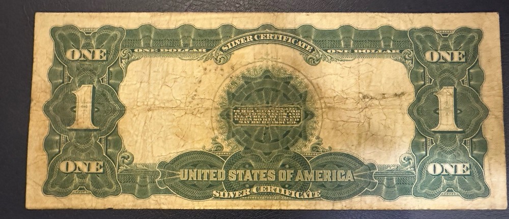 1899 $1 Black Eagle Silver Certificate Large Size