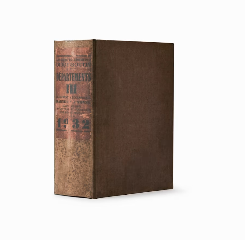 Large Empty Book Stash Box