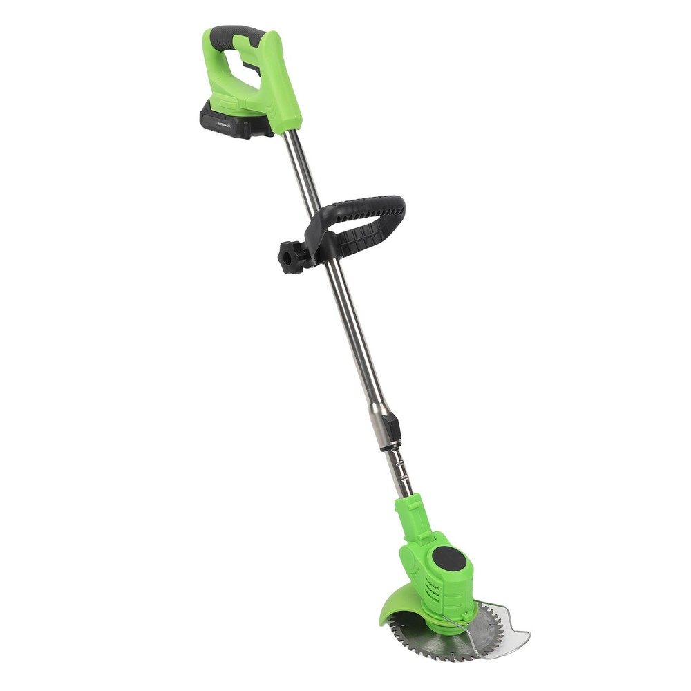 Cordless String Trimmer Brushless Electric Grass Cutter with Telescopic Handle