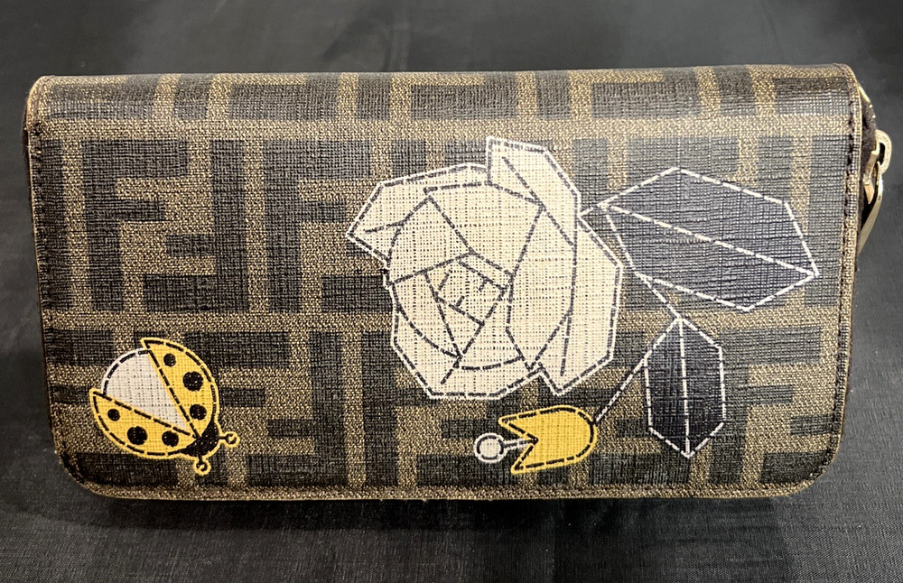 FENDI Zucca rare pattern bifold wallet