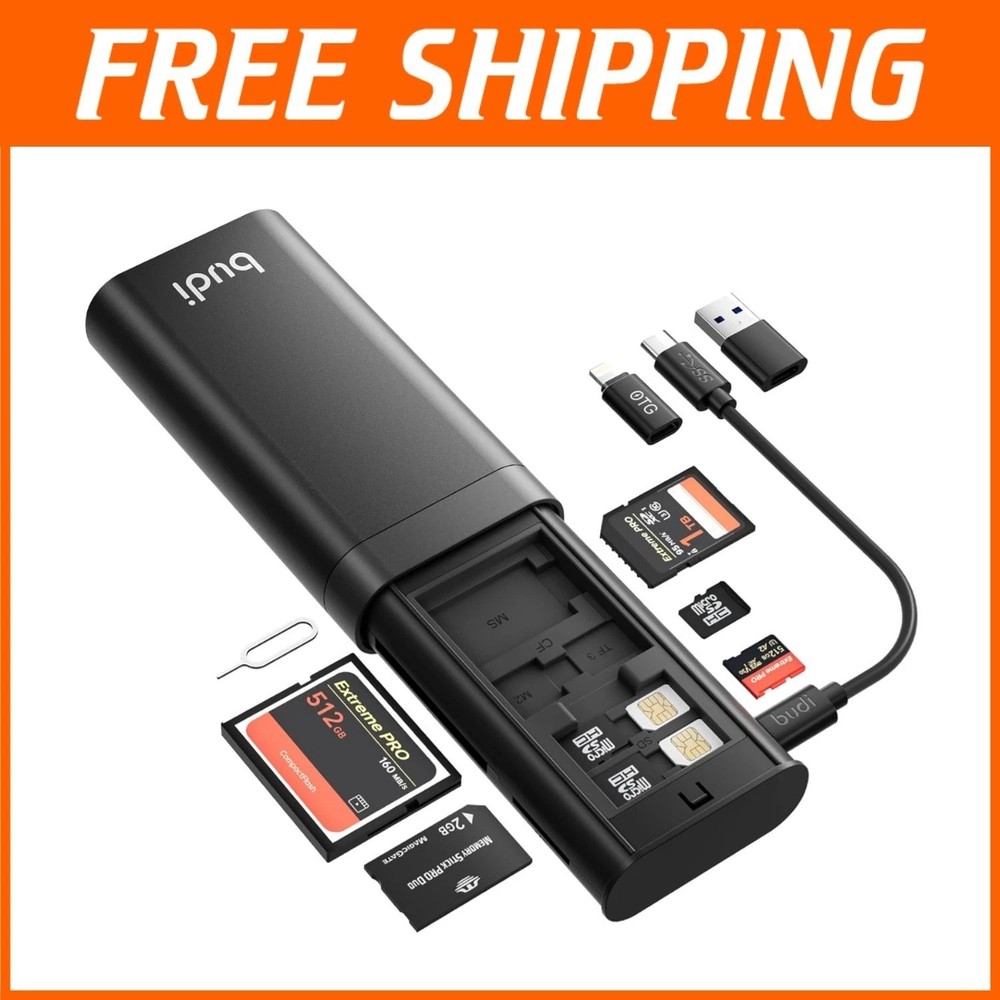 Fast Data Transfer Card Reader for Smartphones