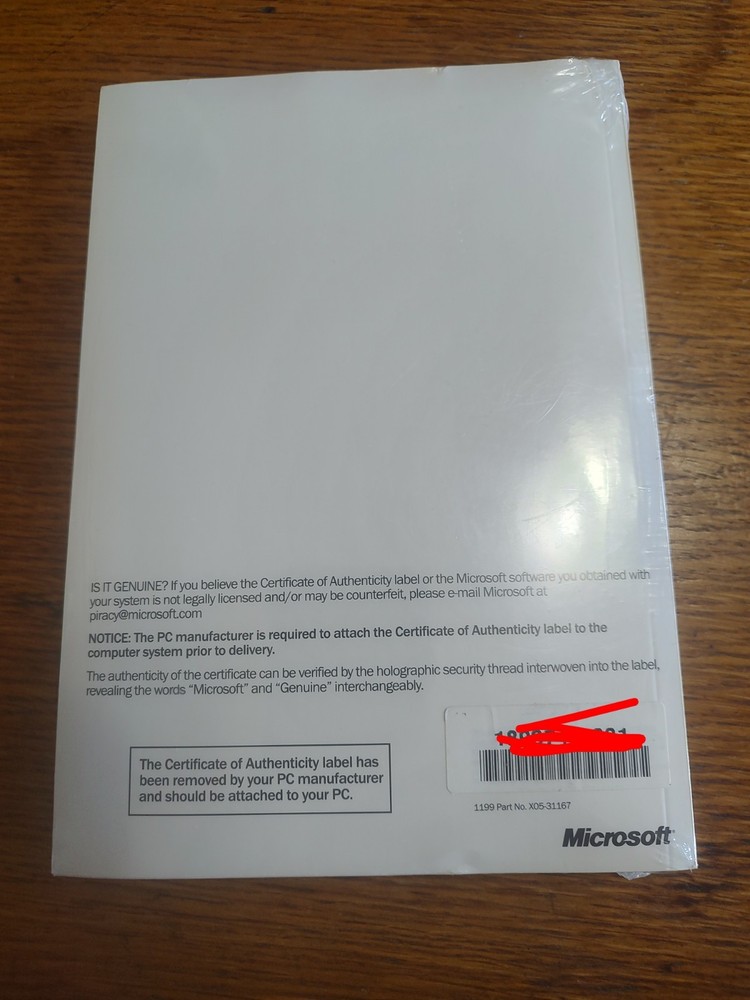 Microsoft Windows 95 for Distribution Compaq PC - NEW SEALED
