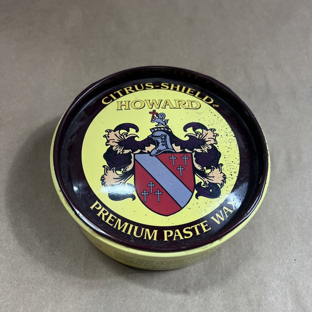 Howard Citrus Shield Premium Paste Wax 11oz Natural Discontinued