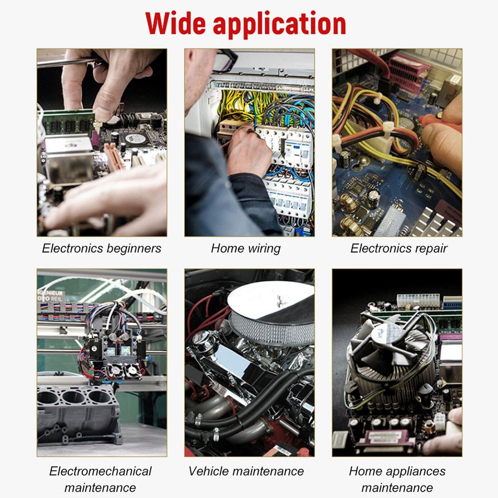 Digital Display Multimeter Voltmeter AC DC Volt Ohmmeter Tester Meter Auto Range