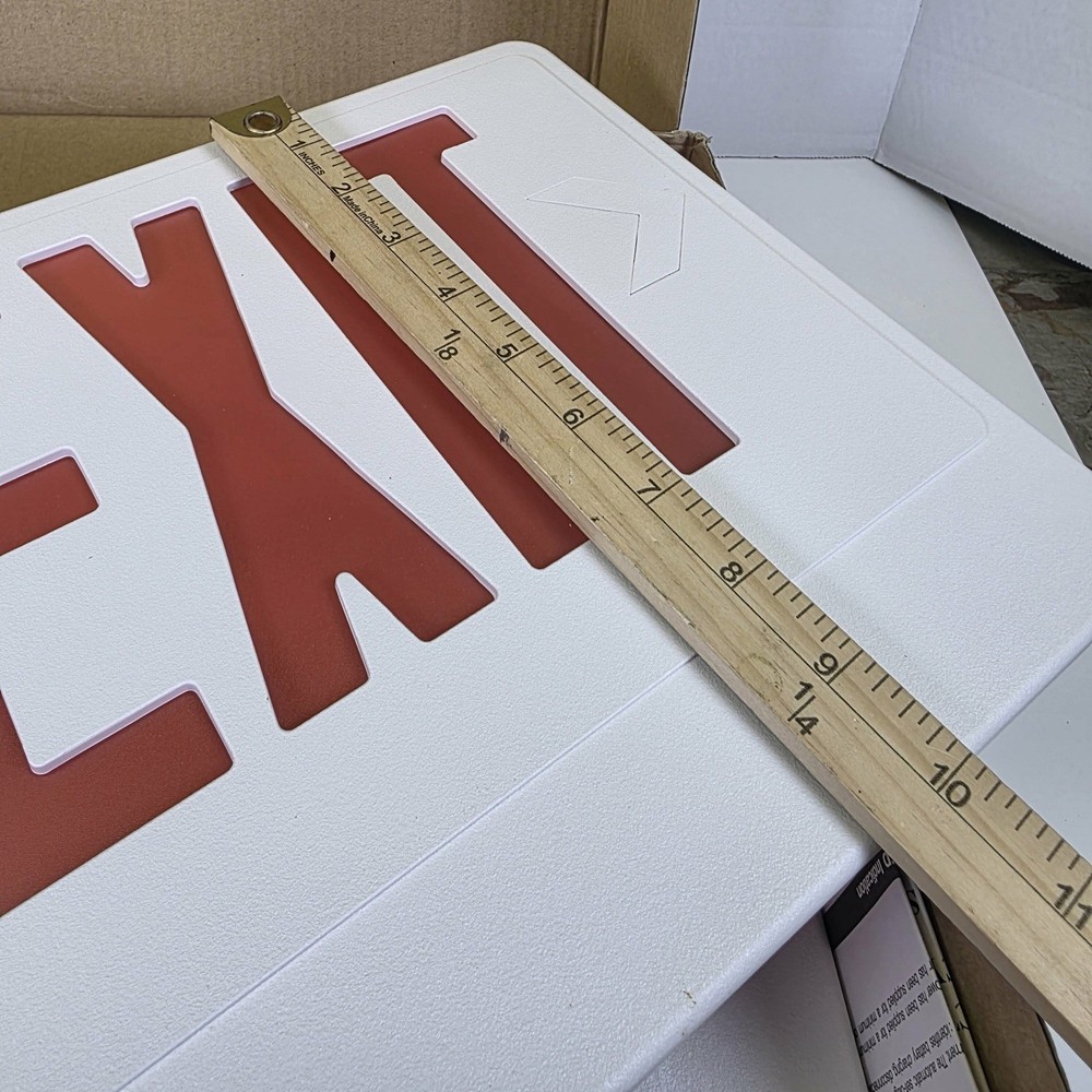 Crescent Lighting model CPRW32EN LED exit sign with emergency lighting