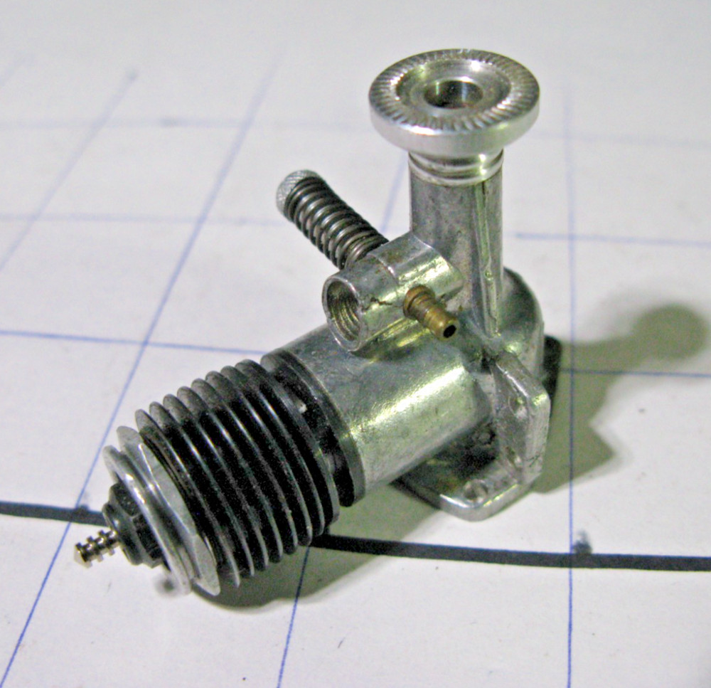 Vintage OK CUB .049 Model Airplane Engine, Good Compression - Unused?