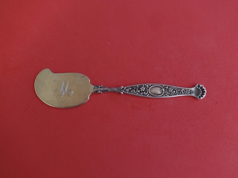 Hyperion by Whiting Sterling Silver Pate Spreader Gold Washed 4 1/2"