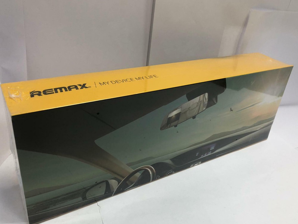 DASHCAM Front & Rear View Camera + Mirror + Data Recorder + Microphone Remax