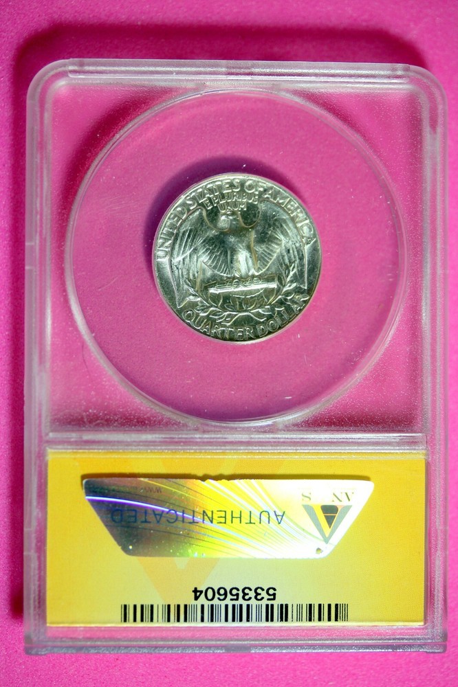 1964 ANACS MS65 Washington Quarter #B29114