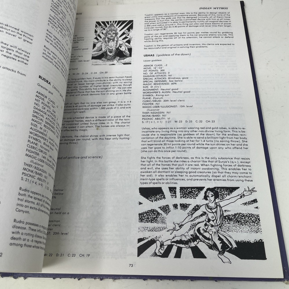 TSR Official Advanced Dungeons & Dragons Legend & Lore Book 1984