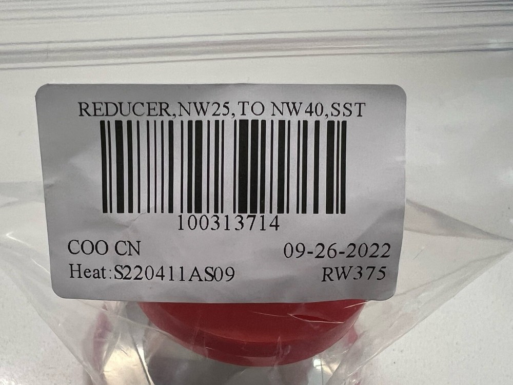 CONICAL REDUCER NW25 TO NW40