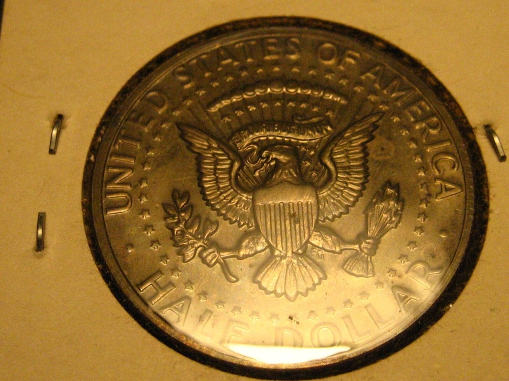1971-S PROOF Kennedy Head Half Dollar Toned